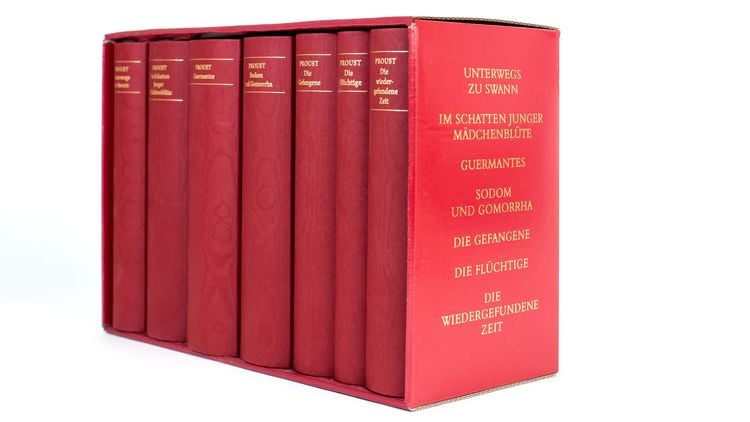 Produktbild: Auf der Suche nach der verlorenen Zeit. Werke. Frankfurter Ausgabe
