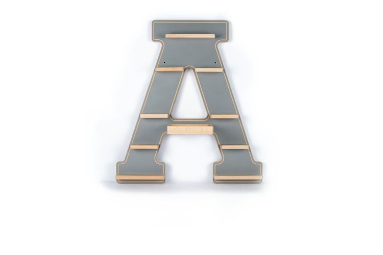 Produktbild: Wandregal  "Buchstabe A" f&uuml;r Toniebox