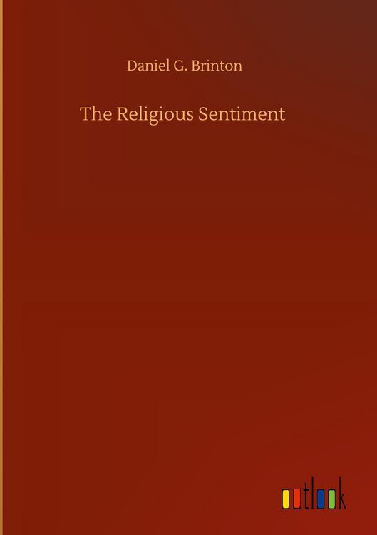 Produktbild: The Religious Sentiment