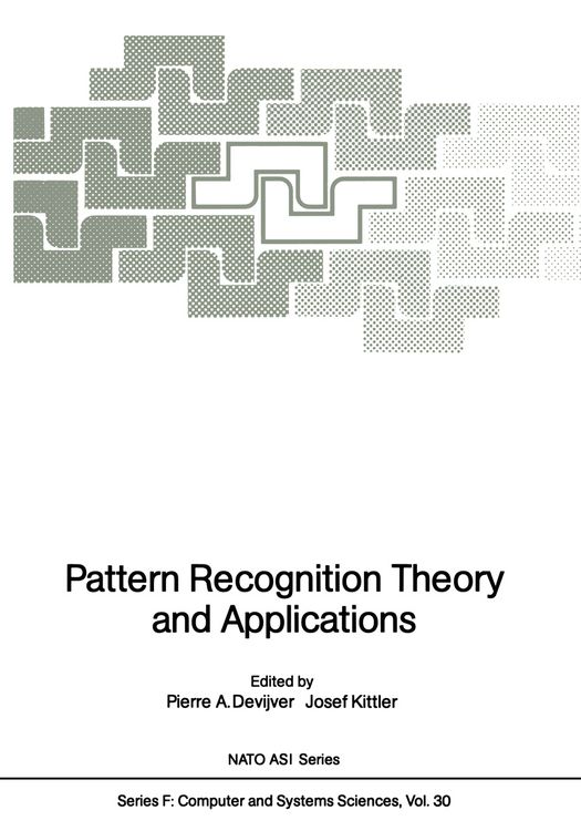 Produktbild: Pattern Recognition Theory and Applications