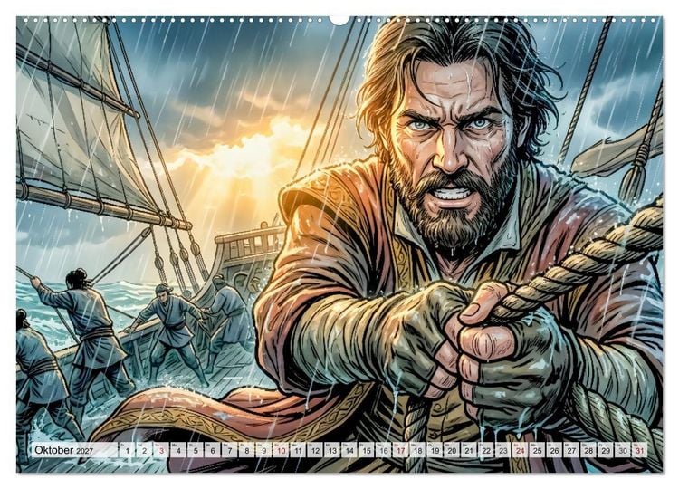 Produktbild: Marco Polo - Die gro&szlig;e Reise nach Osten (Wandkalender 2027 DIN A2 quer), CALVENDO Monatskalender