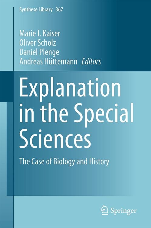 Produktbild: Explanation in the Special Sciences