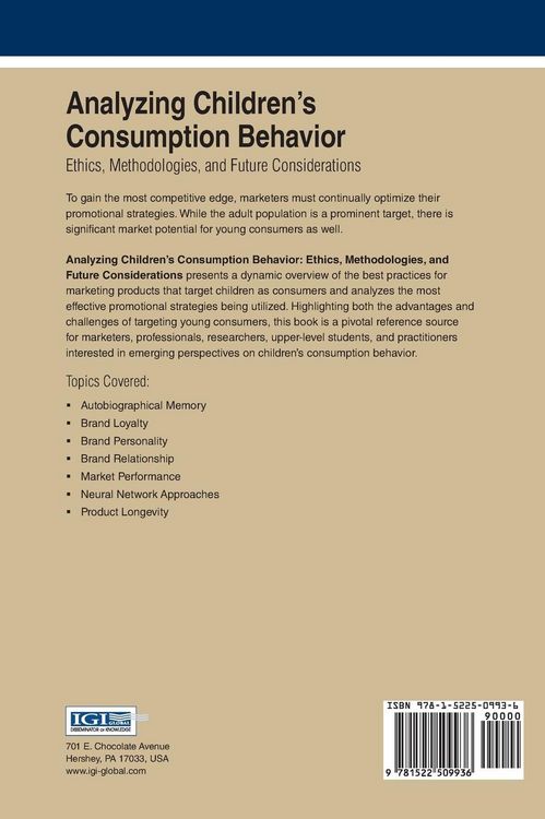 Produktbild: Analyzing Children's Consumption Behavior