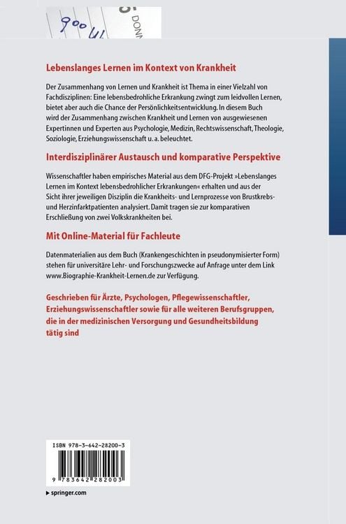 Produktbild: Krankheit: Lernen im Ausnahmezustand?