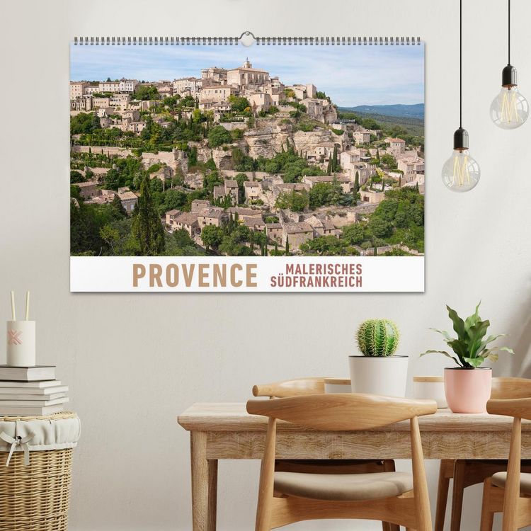 Produktbild: Provence: Malerisches S&uuml;dfrankreich (Wandkalender 2026 DIN A2 quer), CALVENDO Monatskalender