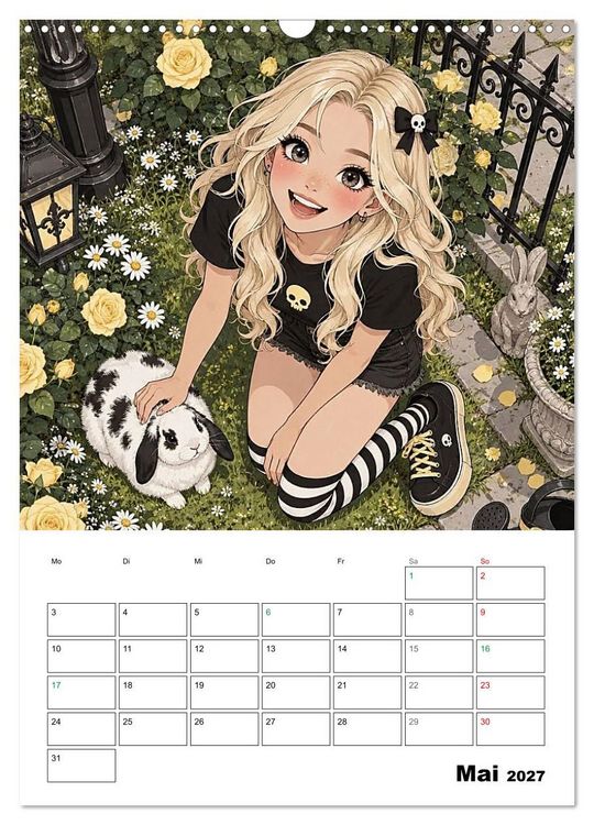 Produktbild: Kim, eben anders normal (Wandkalender 2027 DIN A3 hoch), CALVENDO Monatskalender