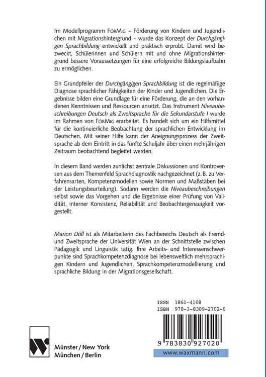 Produktbild: Beobachtung der Aneignung des Deutschen bei mehrsprachigen Kindern und Jugendlichen