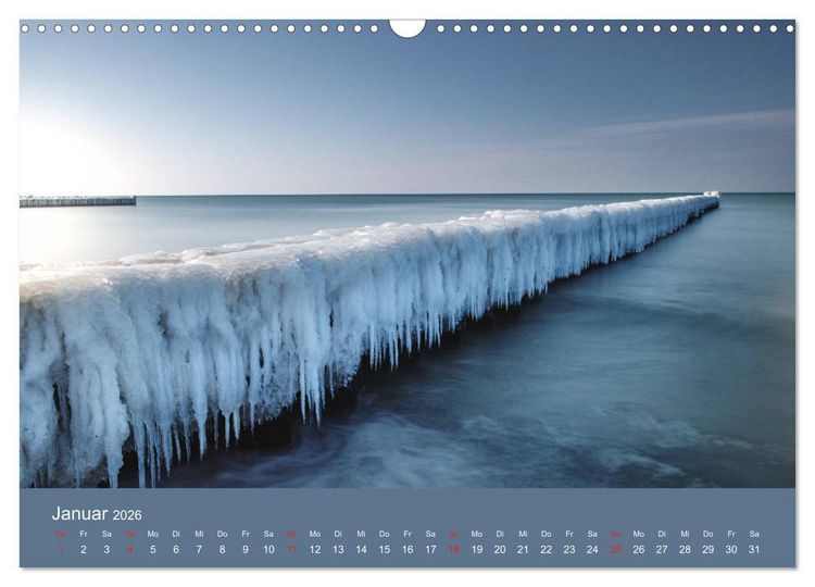 Produktbild: Ostsee - Perlen aus Mecklenburg-Vorpommern (Wandkalender 2026 DIN A3 quer), CALVENDO Monatskalender