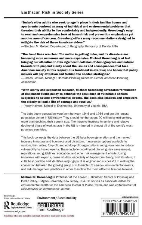 Produktbild: Protecting Seniors Against Environmental Disasters