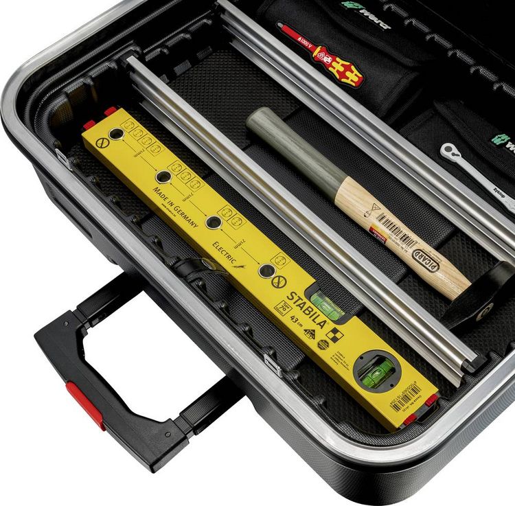 Produktbild: Knipex BigTwin 00 21 41 Elektriker Werkzeugkoffer best&uuml;ckt 63teilig (B x H x T) 510 x 270 x 410 mm