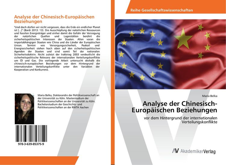Produktbild: Analyse der Chinesisch-Europ&auml;ischen Beziehungen