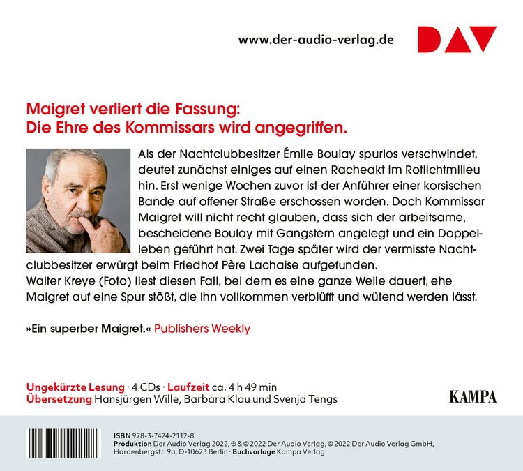 Produktbild: Maigret ger&auml;t in Wut