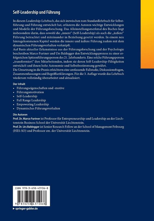 Produktbild: Self-Leadership und F&uuml;hrung