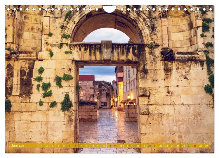 Produktbild: Split - Zauberhafte Perle an der Adriak&uuml;ste Kroatiens (Wandkalender 2026 DIN A4 quer), CALVENDO Monatskalender