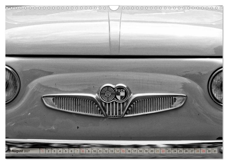 Produktbild: il Cinquecento - Details im Fokus - im Look eines legend&auml;ren Analogfilms (Wandkalender 2027 DIN A3 quer), CALVENDO Monatskalender