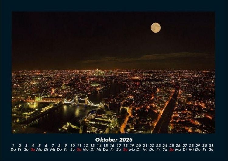 Produktbild: London - Impressionen 2026 Fotokalender DIN A4