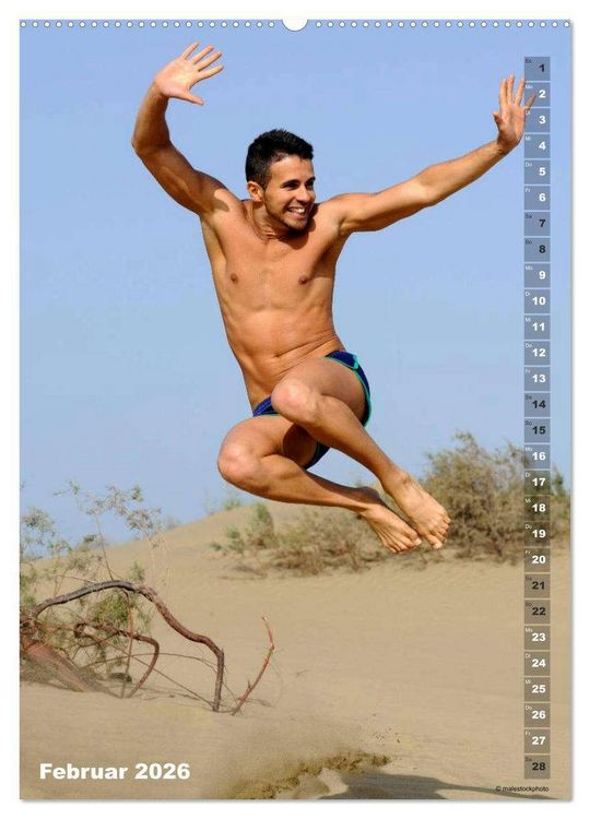 Produktbild: Sunny Boys (Wandkalender 2026 DIN A2 hoch), CALVENDO Monatskalender