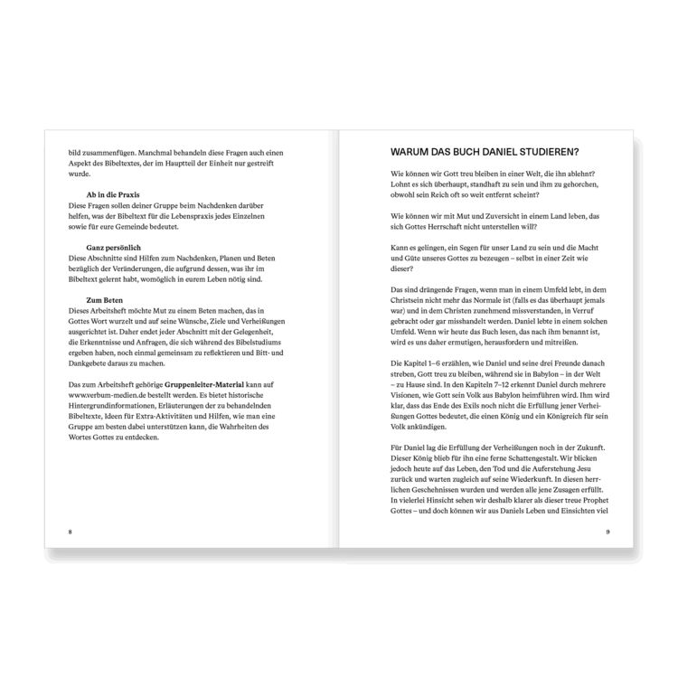 Produktbild: Daniel | Arbeitsheft (Die Bibel erkl&auml;rt)