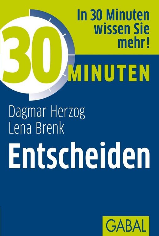 Produktbild: 30 Minuten Entscheiden