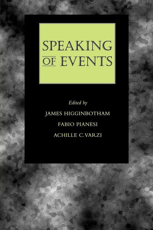 Produktbild: Speaking of Events