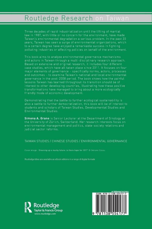Produktbild: Environmental Governance in Taiwan
