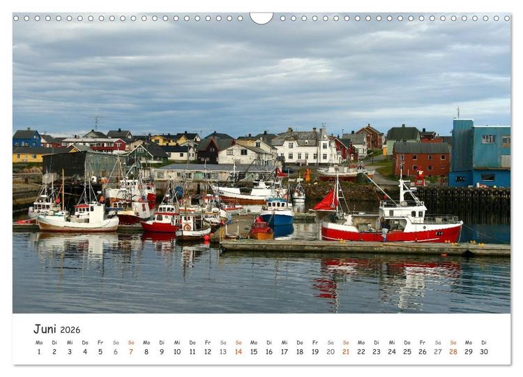 Produktbild: Nordnorwegen im Licht (Wandkalender 2026 DIN A3 quer), CALVENDO Monatskalender