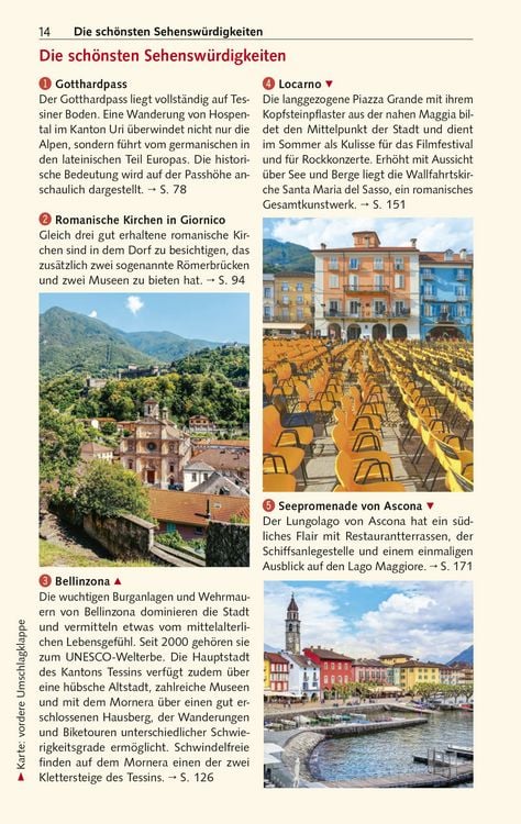 Produktbild: TRESCHER Reisef&uuml;hrer Tessin