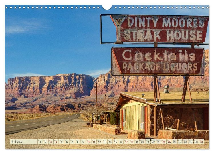 Produktbild: Unterwegs in ARIZONA (Wandkalender 2027 DIN A3 quer), CALVENDO Monatskalender