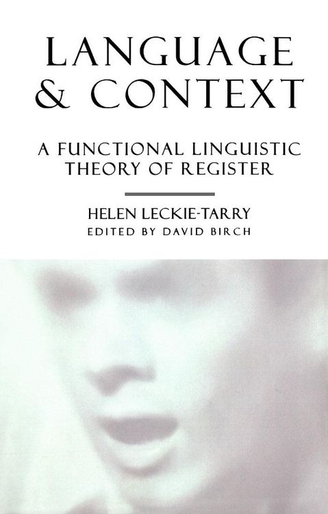 Produktbild: Language and Context
