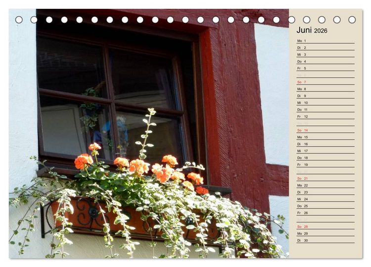 Produktbild: Bad Orb - Romantik im Spessart (Tischkalender 2026 DIN A5 quer), CALVENDO Monatskalender