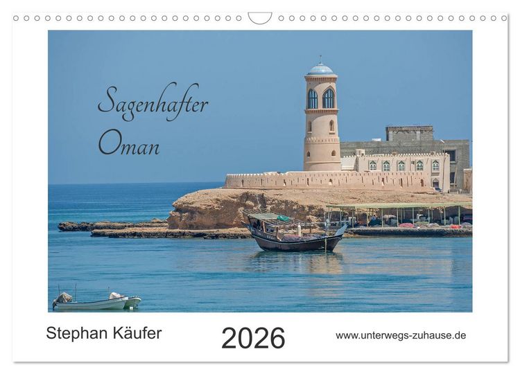 Produktbild: Sagenhafter Oman (Wandkalender 2026 DIN A3 quer), CALVENDO Monatskalender