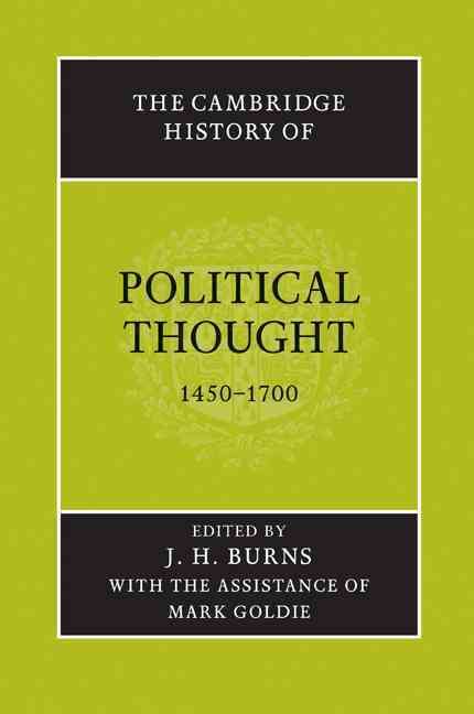 Produktbild: The Cambridge History of Political Thought 1450 1700