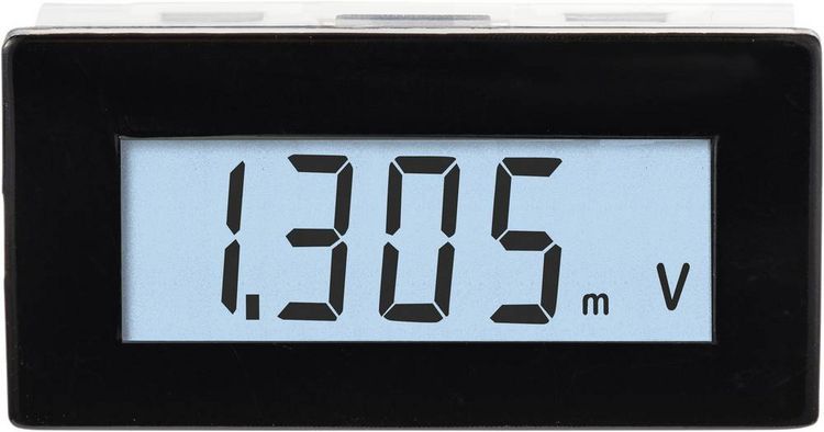 Produktbild: VOLTCRAFT DVM230W Digitales Einbaumessger&auml;t 0-200 mV (beliebig erweiterbar durch Vorschalten von Widerst&auml;nden)