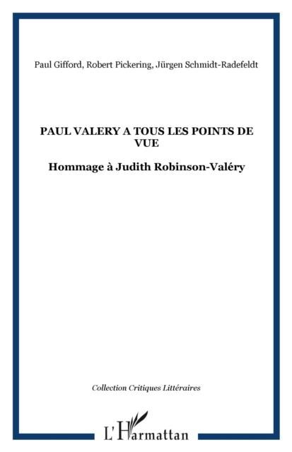 Produktbild: Paul valery a tous les pointsde vue