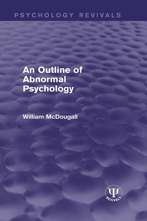 Produktbild: An Outline of Abnormal Psychology