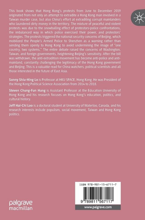 Produktbild: The Dynamics of Peaceful and Violent Protests in Hong Kong