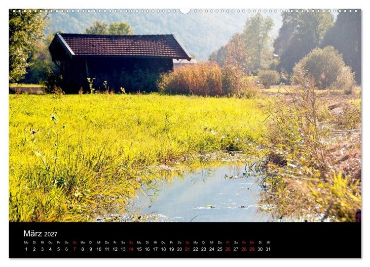 Produktbild: Unterw&ouml;ssen im Chiemgau - Luftkurort und mehr (Wandkalender 2027 DIN A2 quer), CALVENDO Monatskalender