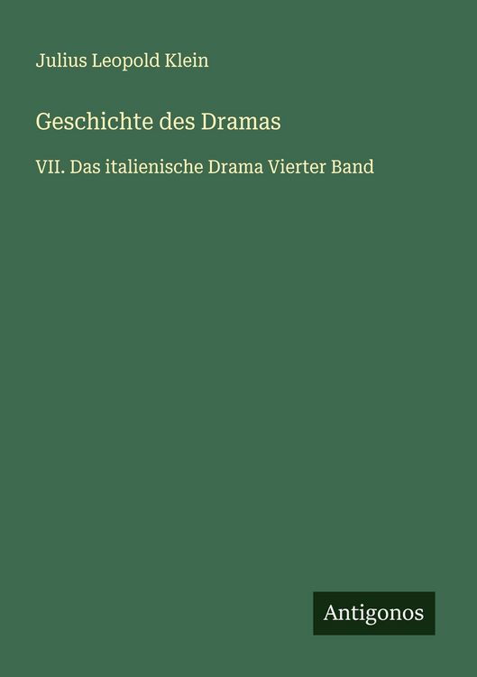 Produktbild: Geschichte des Dramas