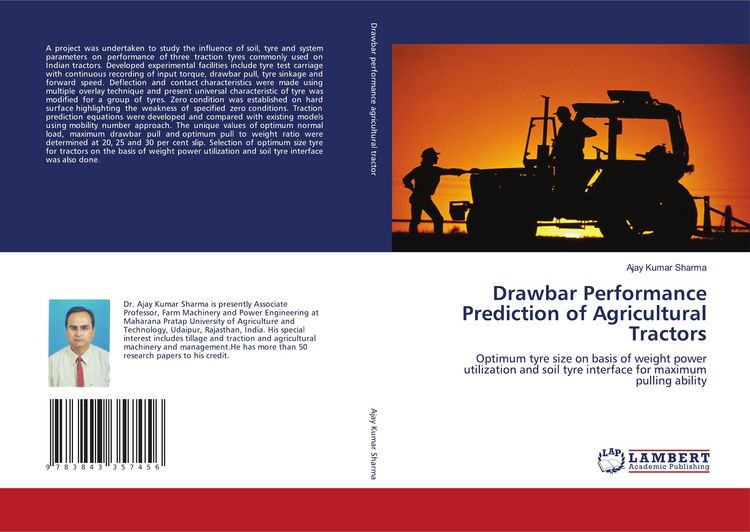 Produktbild: Drawbar Performance Prediction of Agricultural Tractors