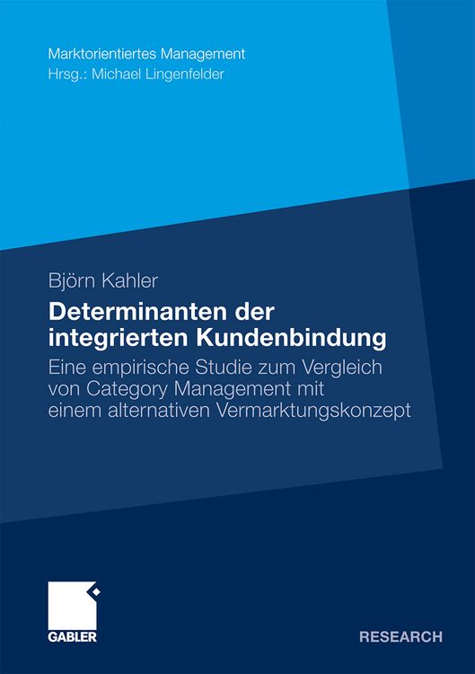 Produktbild: Determinanten der integrierten Kundenbindung