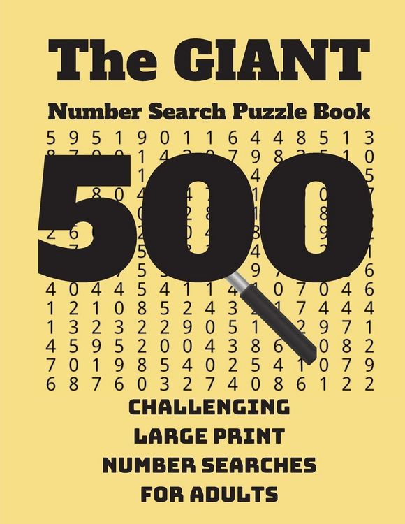 Produktbild: The Giant Number Search Puzzle Book