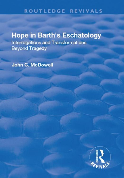 Produktbild: Hope in Barth's Eschatology