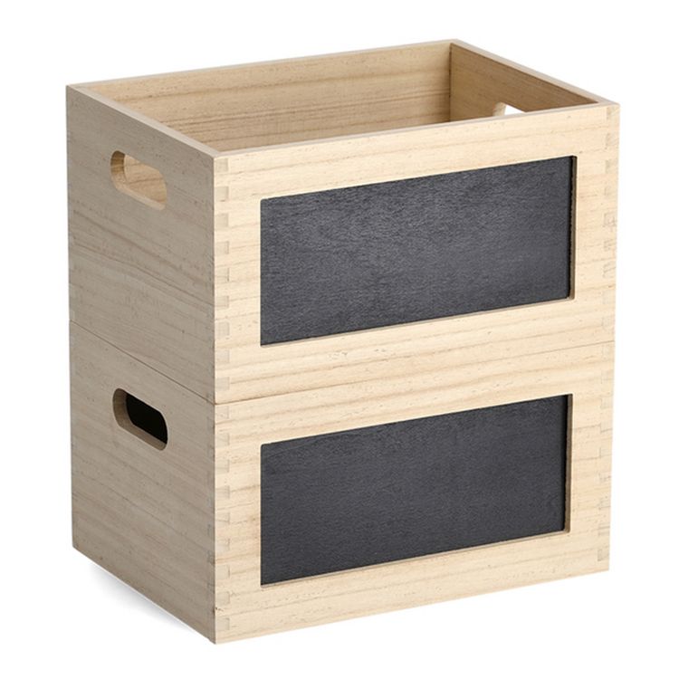 Produktbild: HTI-Living Allzweckkiste m. Tafel, Holz Allzweckkiste m. Tafel, Holz