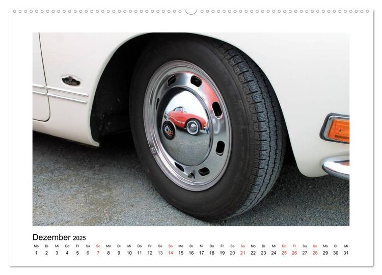 Produktbild: Eine Legende lebt, der Karmann-Ghia (Wandkalender 2025 DIN A2 quer), CALVENDO Monatskalender