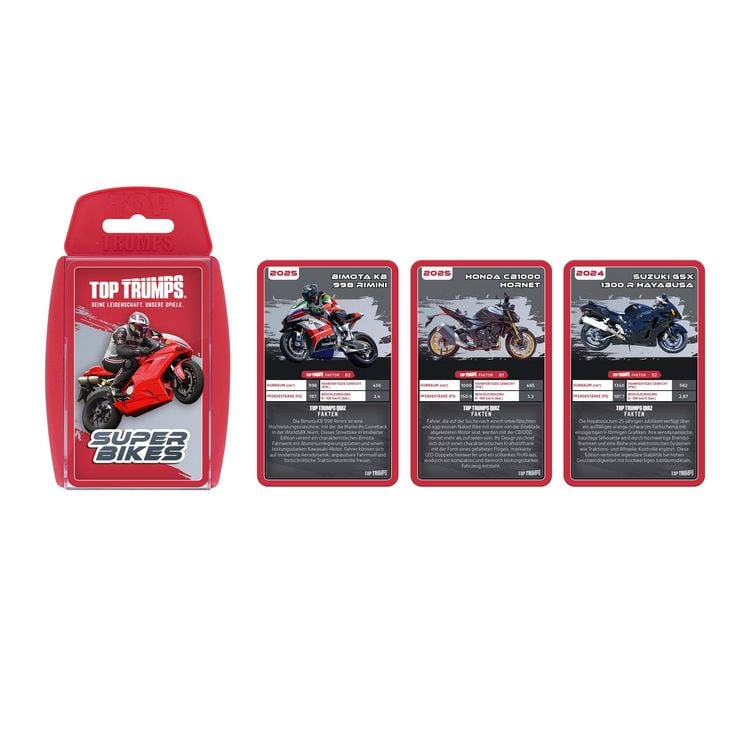 Produktbild: Top Trumps Super Bikes