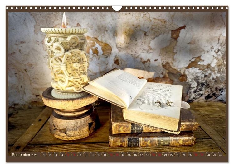 Produktbild: Wabi Sabi: All die sch&ouml;nen alten Dinge (Wandkalender 2026 DIN A3 quer), CALVENDO Monatskalender