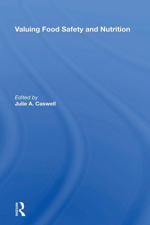 Produktbild: Valuing Food Safety And Nutrition