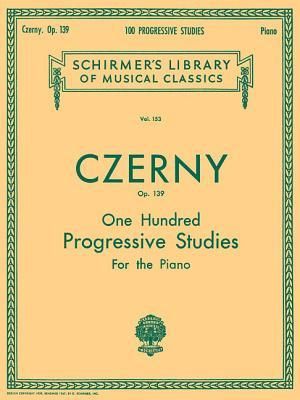 Produktbild: Carl Czerny 100 Progressive Studies Without Octaves, Op. 139 Schirmer Classics Vol. 153 Piano Technique Songbook Late Intermediate Method and Sheet Music Classical Instruction Book