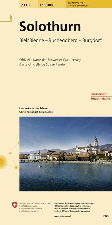 Produktbild: 233T Solothurn Wanderkarte