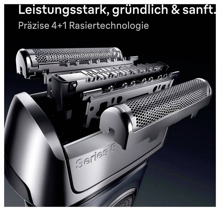 Produktbild: Braun Scherkopf Schwarz, Edelstahl 1St.